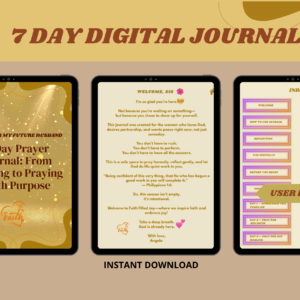Praying for My Future Husband A 7-Day Prayer Journal: From Waiting to Praying With Purpose