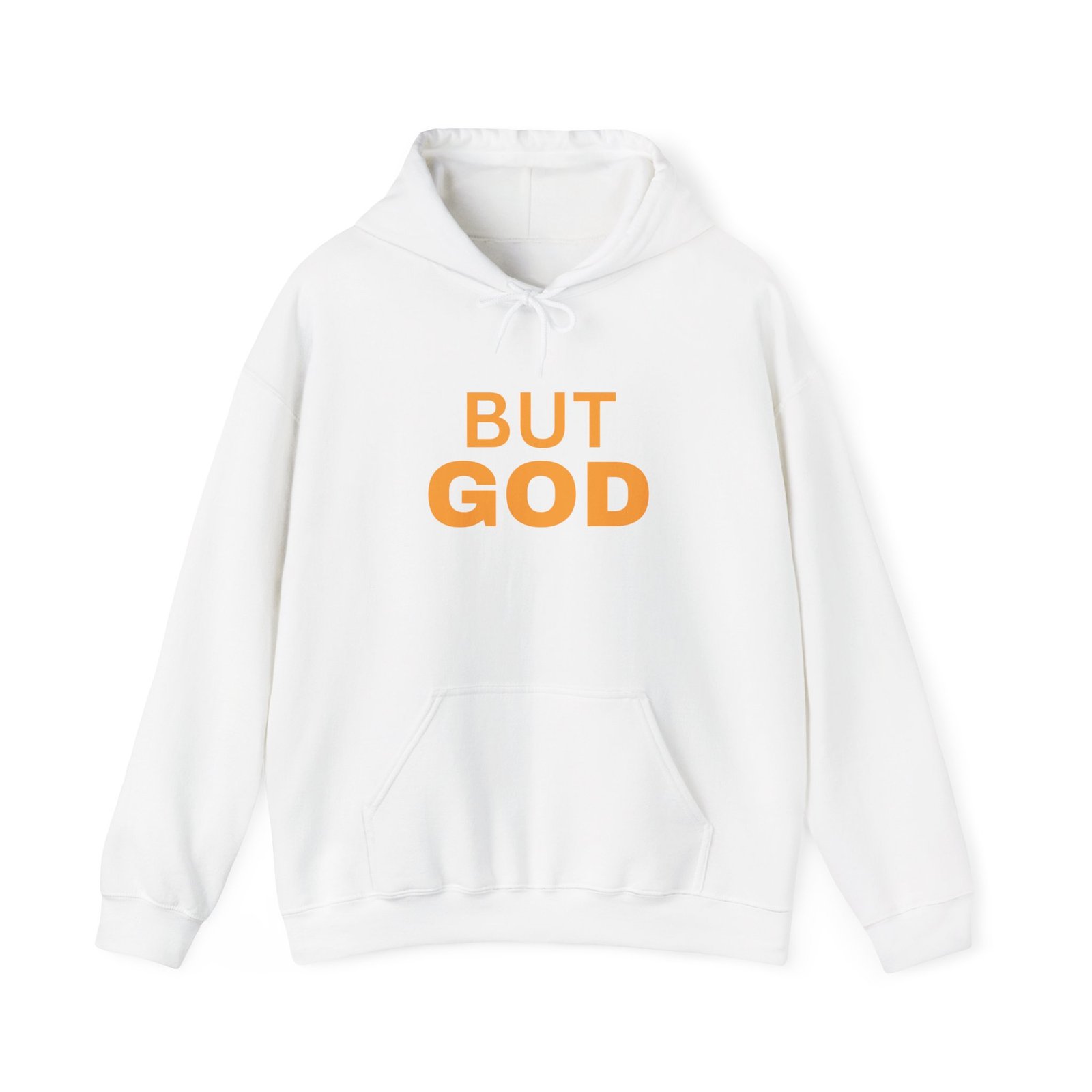 "But God" Faith Hoodie — Minimal Christian Pullover - Image 4