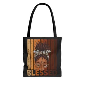 Blessed Tote Bag — Stylish Boho Bag - Black