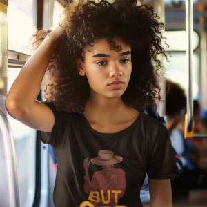 But God Faith T-Shirt — Spiritual Graphic Tee with Hat Silhouette