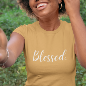 Blessed Script Tee