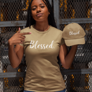 Blessed Embroidered Dad Cap — Casual 'Blessed' Baseball Hat