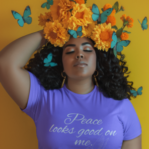 Peace Looks Good On Me Tee