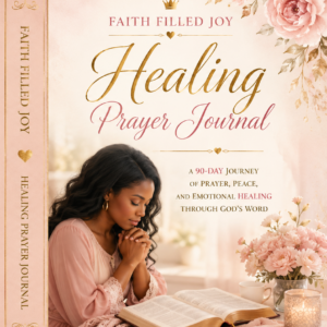 Faith Filled Joy Healing Prayer Journal - Digital Printable Workbook