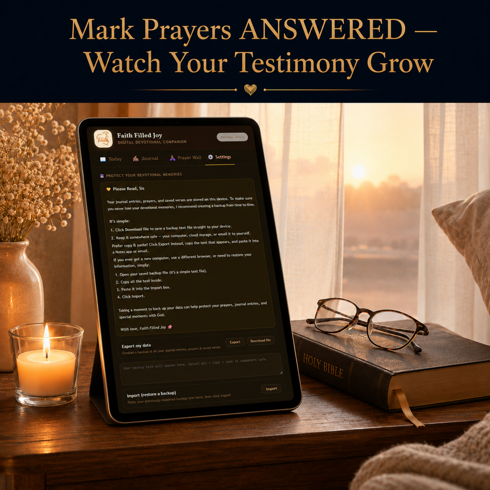 Faith Filled Joy Digital Devotional Companion - Image 7